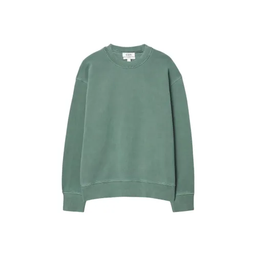 COS Зеленый Мужской Свитшот