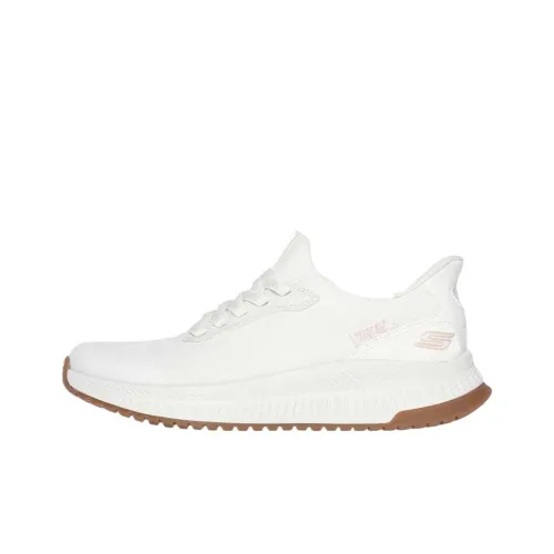 Skechers BOBS SQUAD 4 Low Топ Повседневная обувь Женская Белая