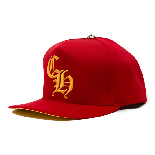 Кепки Chrome Hearts Унисекс Красные