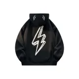 Чёрный и белый с флисовой подкладкой