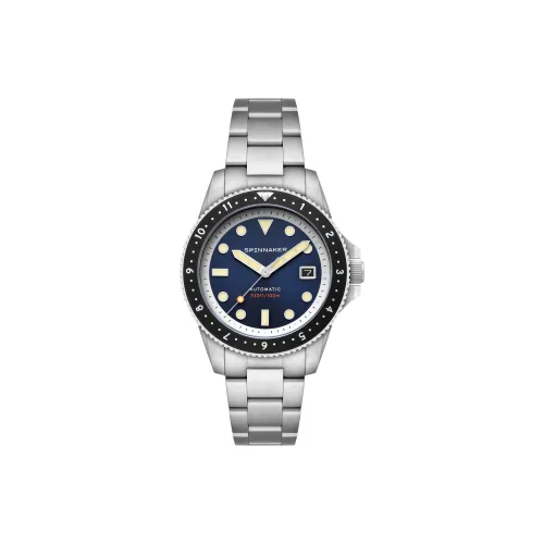 SPINNAKER CROFT Collection Мужские часы Автоматический механический механизм Синий циферблат Часы для мужчин