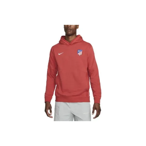 Nike Atlético Madrid Travel Свитшот Мужской Оранжевый Красный