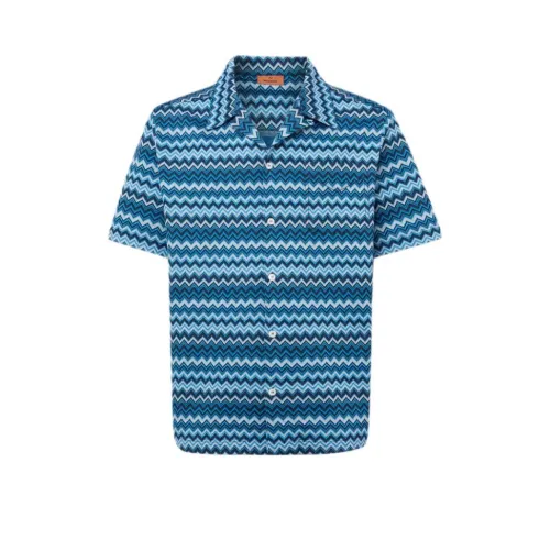 MISSONI Мужские Синие Рубашки