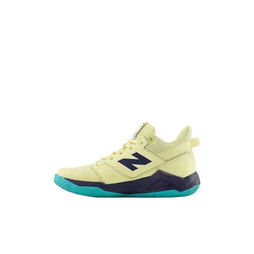 New Balance совместный бренд Coco CG2 Low Топ Детские кроссовки для тренировок Бежево-синий Детский