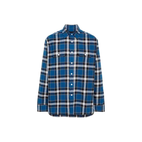 GIVENCHY Мужские Синие Рубашки