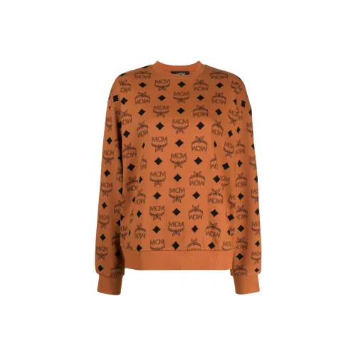MCM FW23 Свитшот Унисекс Коньяк