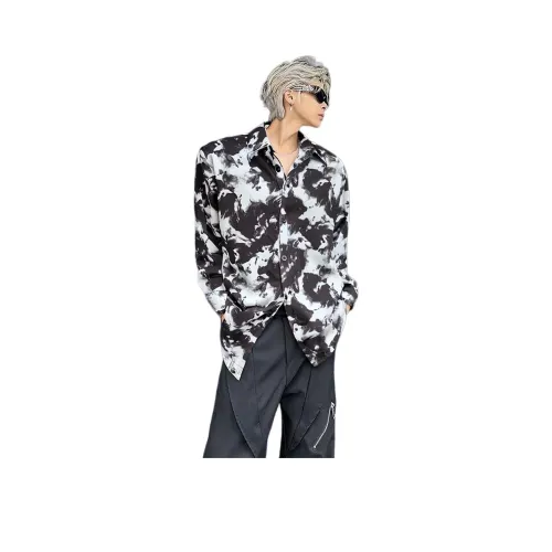 TONYKRZ Черная унисекс рубашка