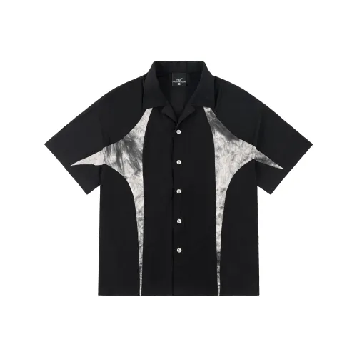 PILOTDRAGON SS25 Рубашка Унисекс Черный