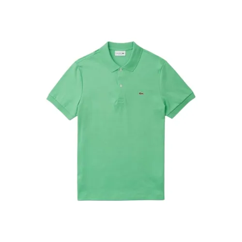 Зеленая мужская поло от LACOSTE Collaboration