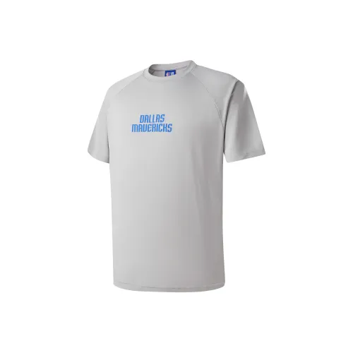 NBA Dallas Mavericks Team Футболка Унисекс Серого цвета
