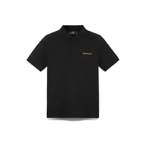 Timberland Поло Мужское Черное