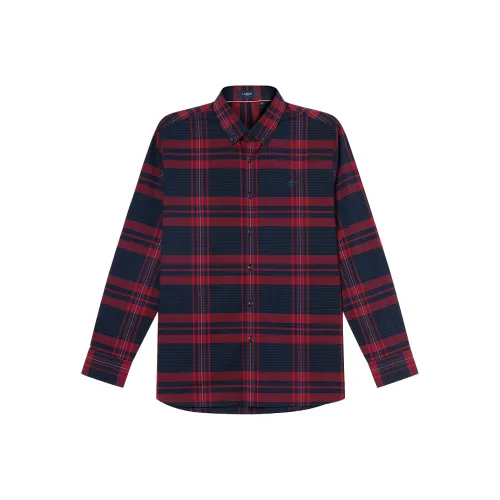 LONDA 1958 Рубашка Мужская Красная Клетка