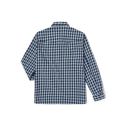 Мужская рубашка Lee co-branded, темно-синий цвет