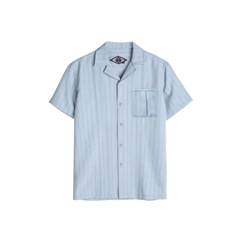 SOARIN YUPPIE Рубашка Стандарт Мужская Синяя