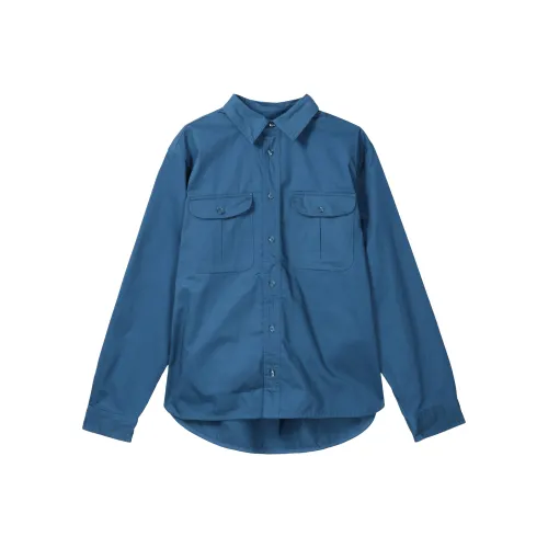 Nike Рубашка Мужская Индустриальный Синий