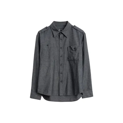 SOARIN YUPPIE Рубашка Стандарт Мужская Темно-Серый