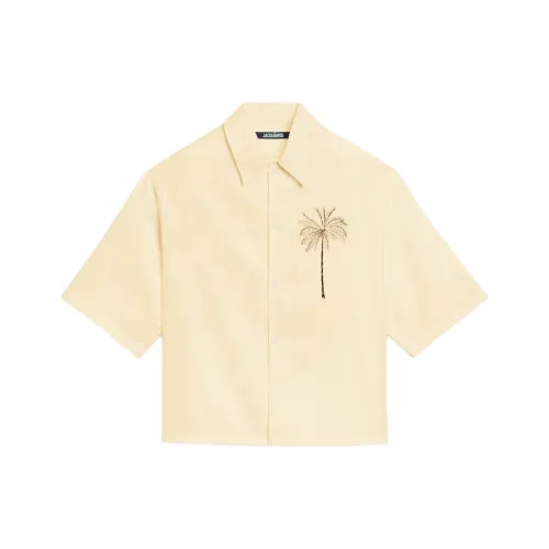 Jacquemus Желтые Мужские Рубашки