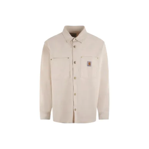 Carhartt WIP Экрю Мужские Рубашки