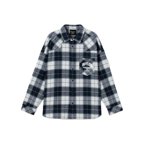 BOY LONDON Синие Унисекс Рубашки