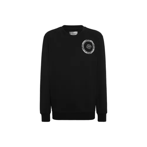 PLEIN SPORT Мужские черные свитшоты