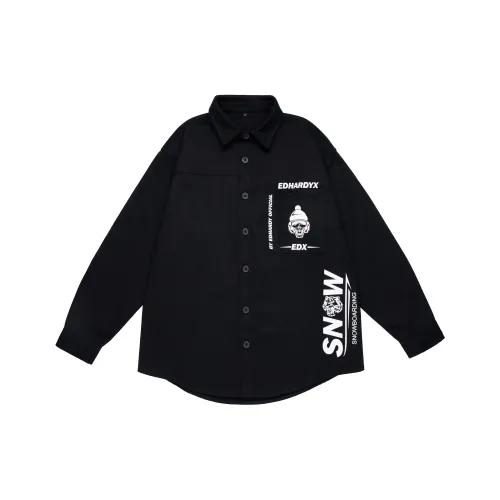 ED HARDY X Черная унисекс рубашка