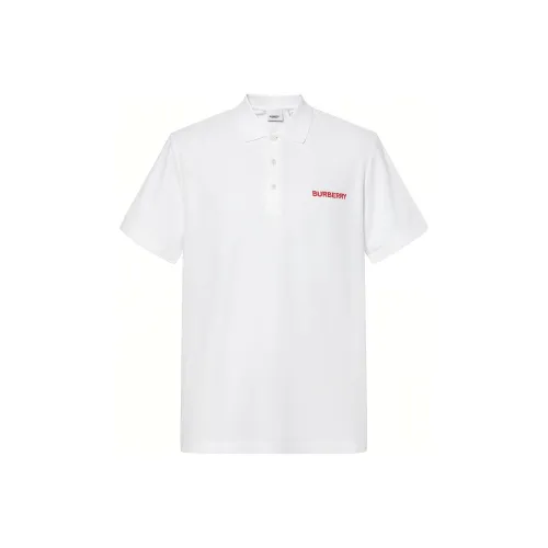 Burberry SS24 Polo Мужское Белое