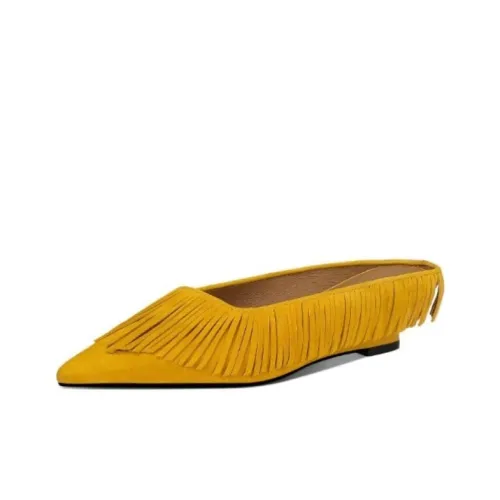 JESSICA SOPHIA Резиновая подошва устойчивая к истиранию домашние тапочки женские