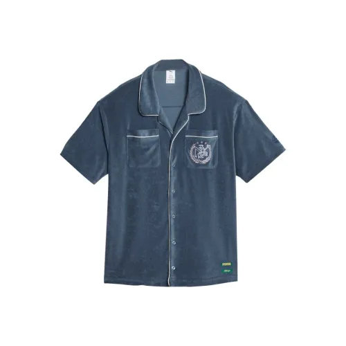 PUMA x Rhuigi Рубашка Мужская Космический Синий