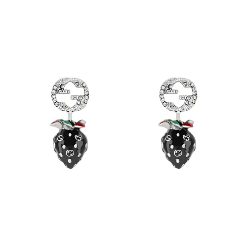 GUCCI Серьги Черные Женские
