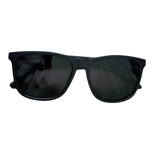 CALVIN KLEIN Пластик Квадратные Солнцезащитные очки Мужские Матовый Черный Чистый Синий