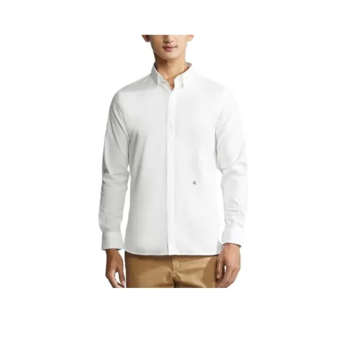 Calvin Klein YAF Moon Белая Мужская Рубашка