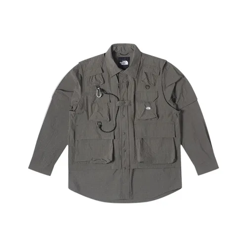 THE NORTH FACE Рубашка Мужская Зеленая