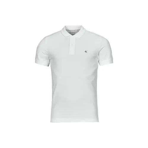 CALVIN KLEIN Поло Мужское Белое