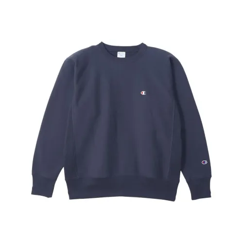 Champion Reverse Weave FW24 Свитшот Унисекс Темно-Морской Синий