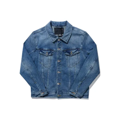 ABLE JEANS Куртки и пальто Мужской Винтаж Небесно-синий