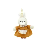 Очаровательный фартук с кружевной отделкой в виде кролика