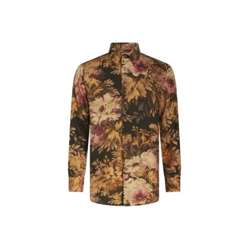 ETRO Многоцветные Мужские Рубашки