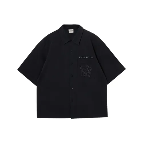 JACK&JONES E40 Черная Мужская Рубашка