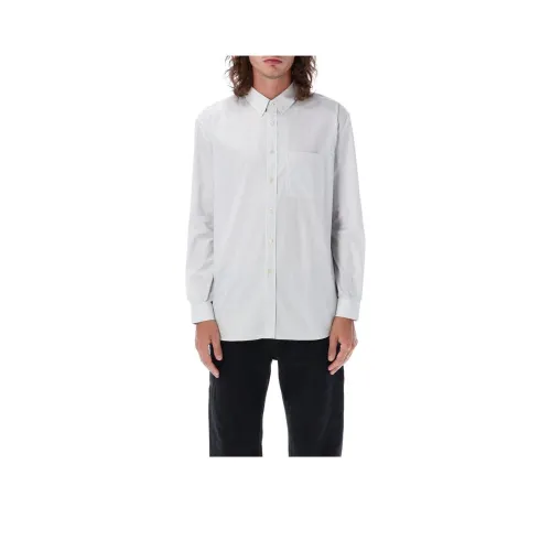 SAINT LAURENT Белые Мужские Рубашки