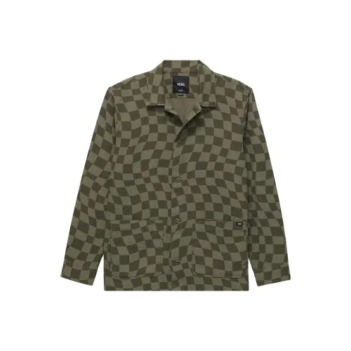 VANS Армейский зеленый Мужские рубашки