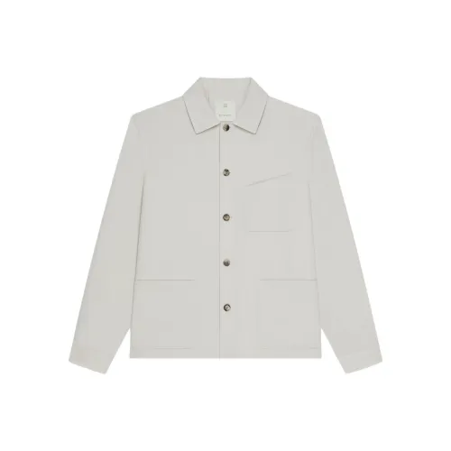 GIVENCHY FW24 Рубашка Мужская Облачный Серый