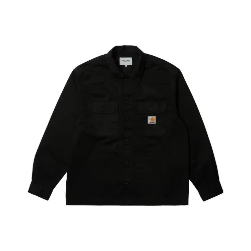 Palace X Carhartt WIP Collaboration Черная Унисекс Рубашка