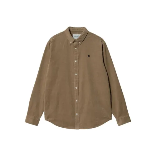 Carhartt WIP Коричневые Мужские Рубашки