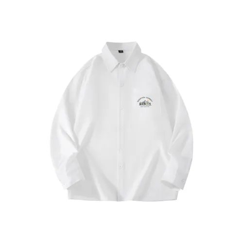 Хлопковые унисекс рубашки