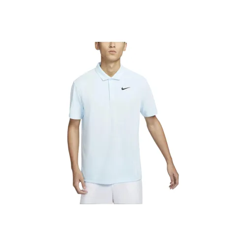 Nike Dri Fit Light Blue Мужская Поло