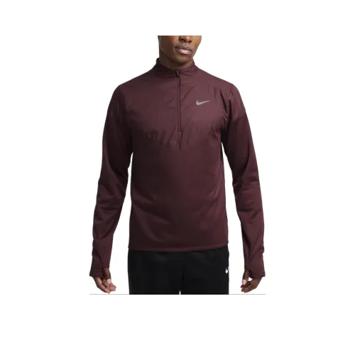 Nike Therma FITSwoosh Толстовка Мужская Бордово-Красная