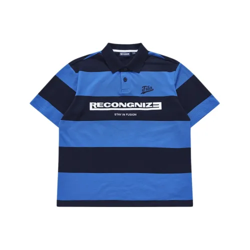 FILA FUSION Cobalt Blue Мужская рубашка polo