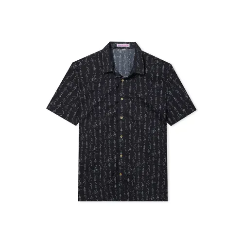 COTON DOUX Рубашка Мужская Многоцветная