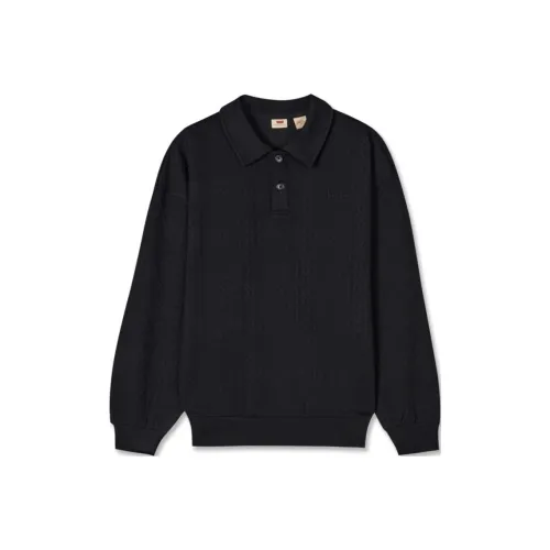 Levis Черные Мужские Свитшоты