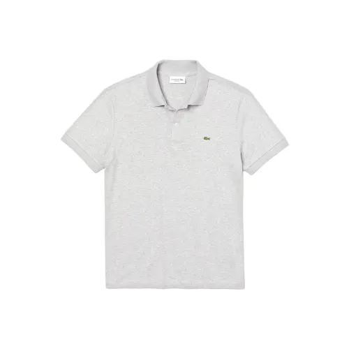 LACOSTE Collaboration Мужская Поло Серого Цвета